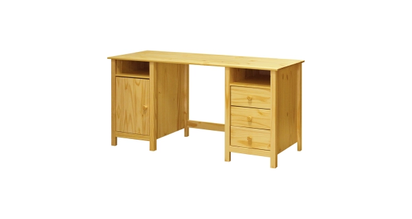 Psací stůl DWAYNE typ 1, masiv borovice