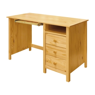 Psací stůl DWAYNE typ 2, masiv borovice