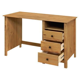 Psací stůl DWAYNE typ 2, vosk 