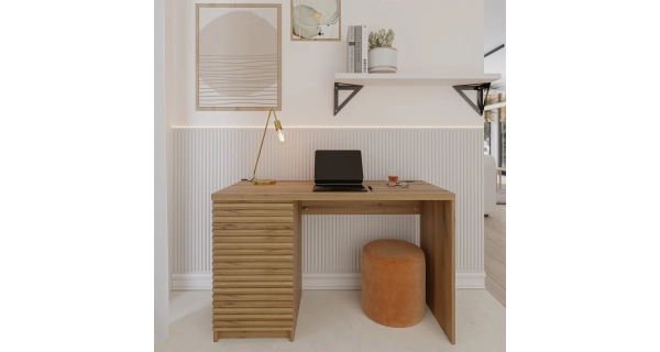 Psací stůl GAIKA 120 cm, dub artisan