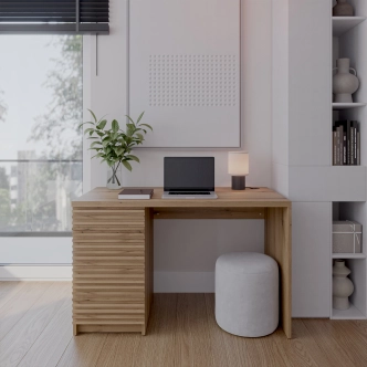 Psací stůl GAIKA 120 cm, dub artisan