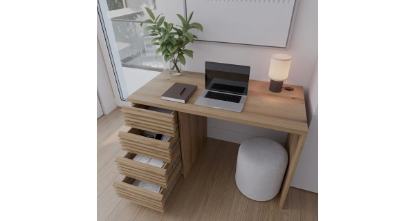 Psací stůl GAIKA 140 cm, dub artisan