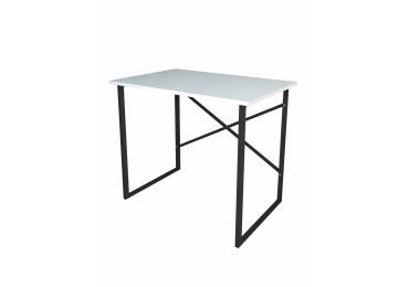 Psací stůl HALNAL, černá/bílá