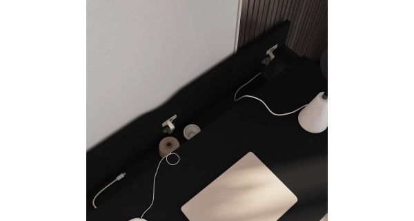 Psací stůl HAMSUN 140, černá