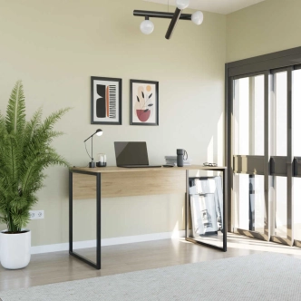 Psací stůl KESERWAN, dub Florida DOPRODEJ