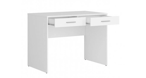 Psací stůl MARIONET 2S, bílá, 5 let záruka