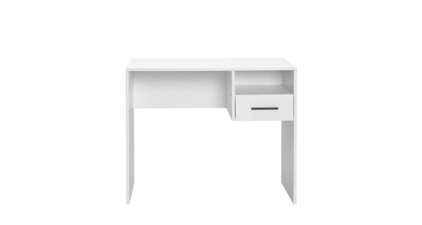 Psací stůl MORTERAT, bílý DOPRODEJ