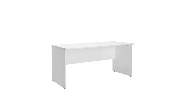 Psací stůl ORIOLA, bílá DOPRODEJ