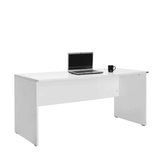 Psací stůl ORIOLA, bílá DOPRODEJ