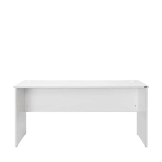 Psací stůl ORIOLA, bílá DOPRODEJ