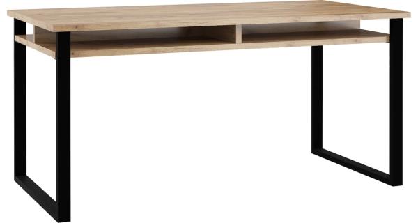 Psací stůl ORSOLA D, dub craft zlatý