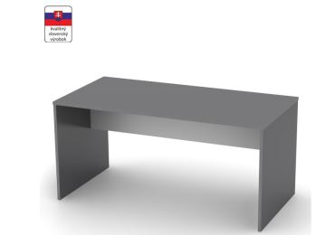 Psací stůl PADAR 160 cm, grafit/bílá