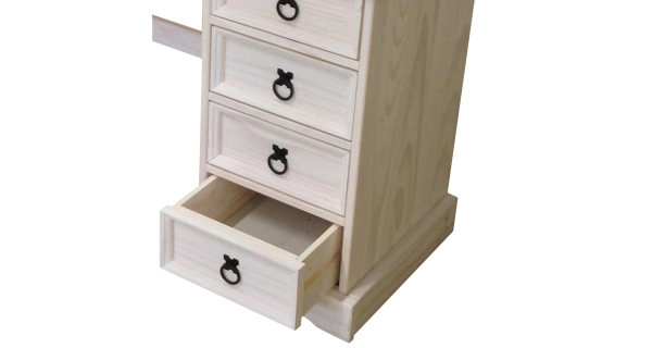 Psací stůl PIMBOW bílý vosk