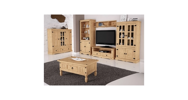 Psací stůl PIMBOW, masiv borovice, vosk