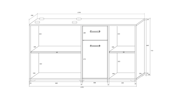 Psací stůl ROTHING, levý, bílá/černý lesk, 5 let záruka