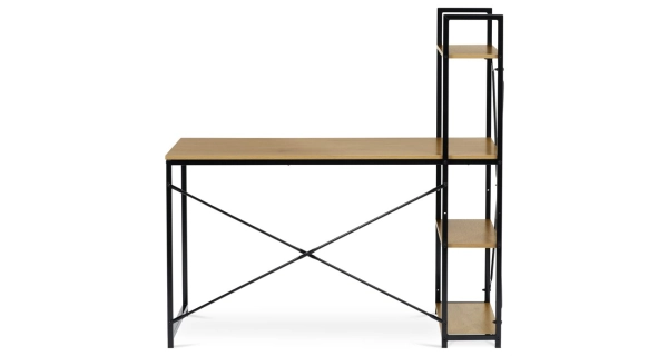 Psací stůl s regálem SANDERSON, dub