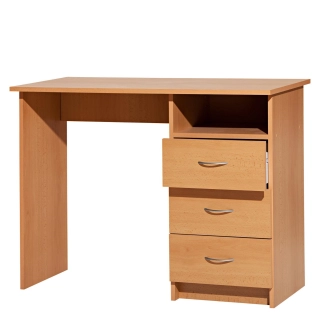 Psací stůl se šuplíky CASEN, buk