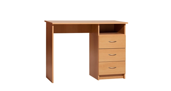 Psací stůl se šuplíky CASEN, buk