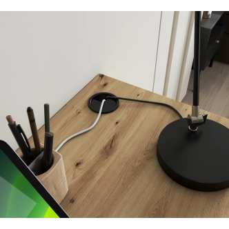 Psací stůl TEVER 140 cm, dub artisan