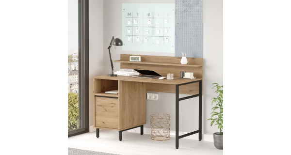 Psací stůl VELVON, vlašský ořech