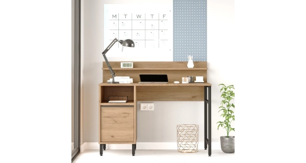 Psací stůl VELVON, vlašský ořech