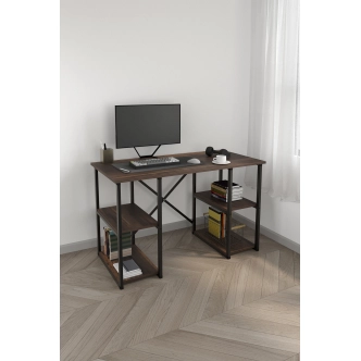 Psací stůl YUSE, černá/mars