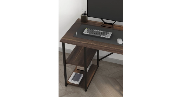 Psací stůl YUSE, černá/mars