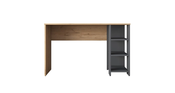 Psací stůl ZALSOR, vlašský ořech/antracit