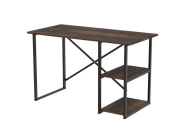 Psací stůl ZANPON, černá/lydia