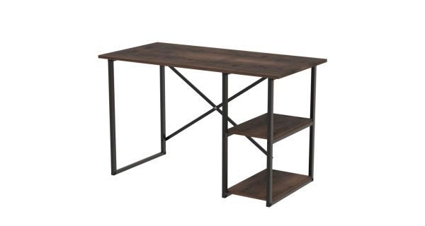 Psací stůl ZANPON, černá/lydia