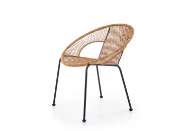 Ratanové křeslo DERVENTIO, přírodní