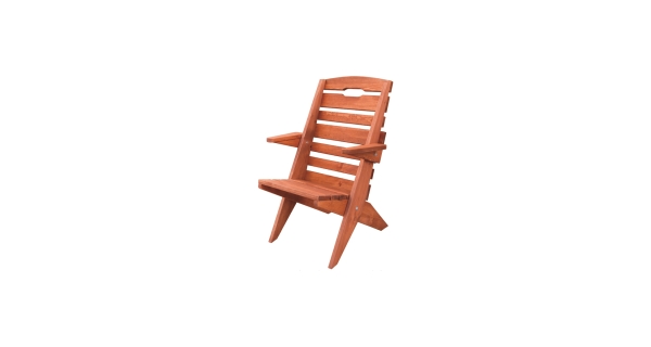 RAUHI zahradní židle, barva dub