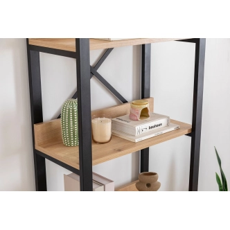 Regál ADELE, dub safírový