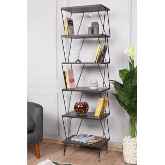 Regál ALAZIA, antracit