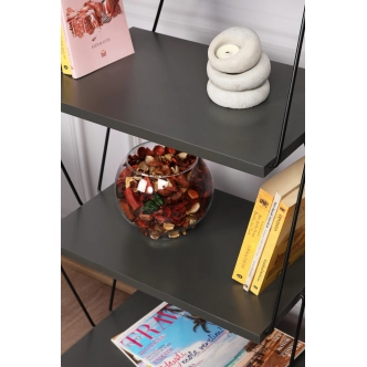 Regál ALAZIA, antracit