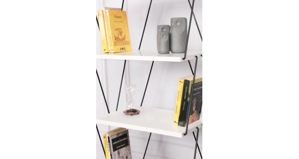 Regál ALAZIA, bílá