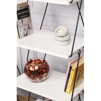 Regál ALAZIA, bílá