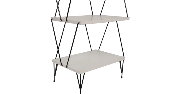 Regál ALAZIA, bílá