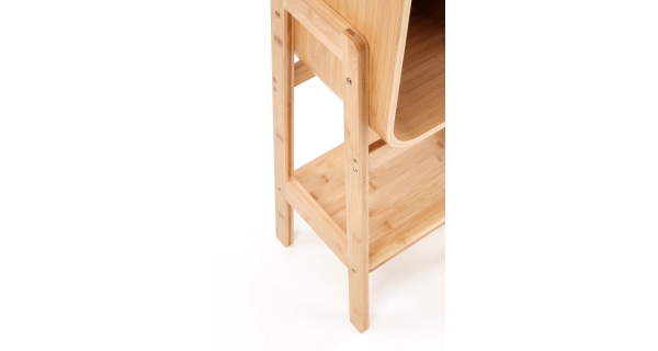 Regál ALKIN, bambus