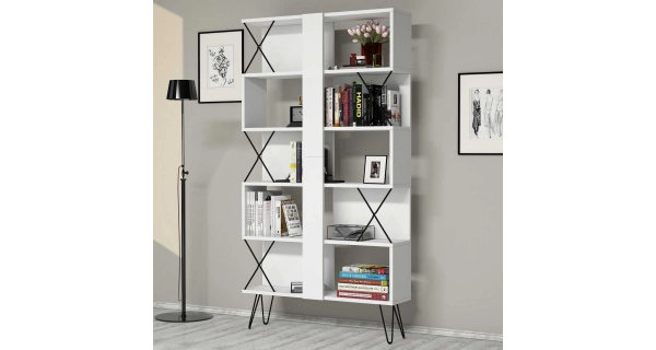 Regál ARNOŠT, bílá