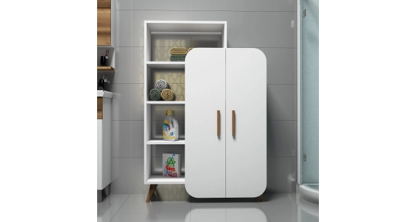 Regál ASTRID, bílá