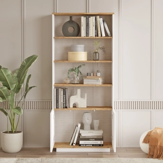 Regál ATALA, atlantská borovice/bílá