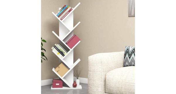 Regál BALASI, bílá