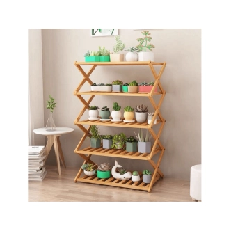 Regál BECALEL, bambus