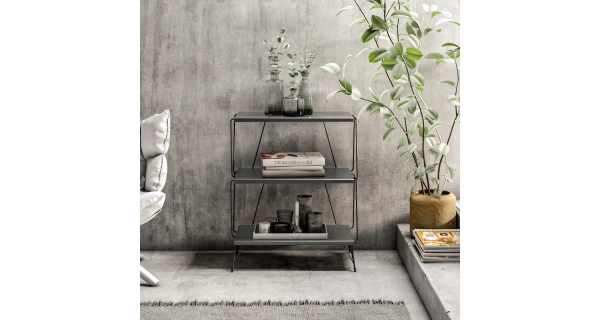 Regál BEIGA, antracit