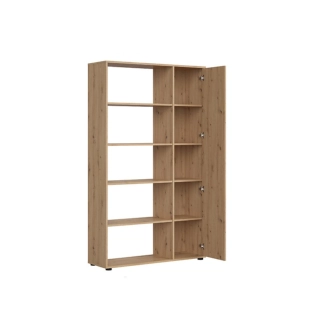 Regál BELLARMINO 1D/200, dub artisan