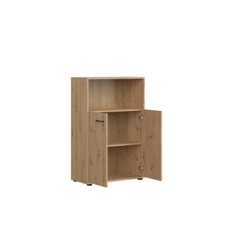 Regál BELLARMINO 2D/120, dub artisan