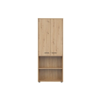 Regál BELLARMINO 2D/F12, dub artisan