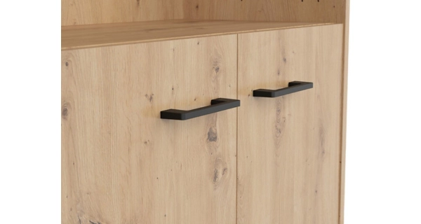 Regál BELLARMINO 2D/F12, dub artisan