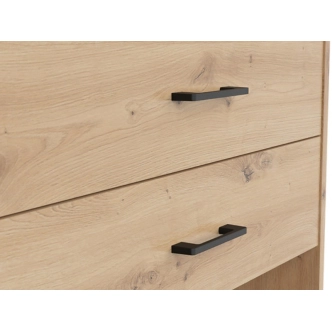 Regál BELLARMINO 2D2S, dub artisan